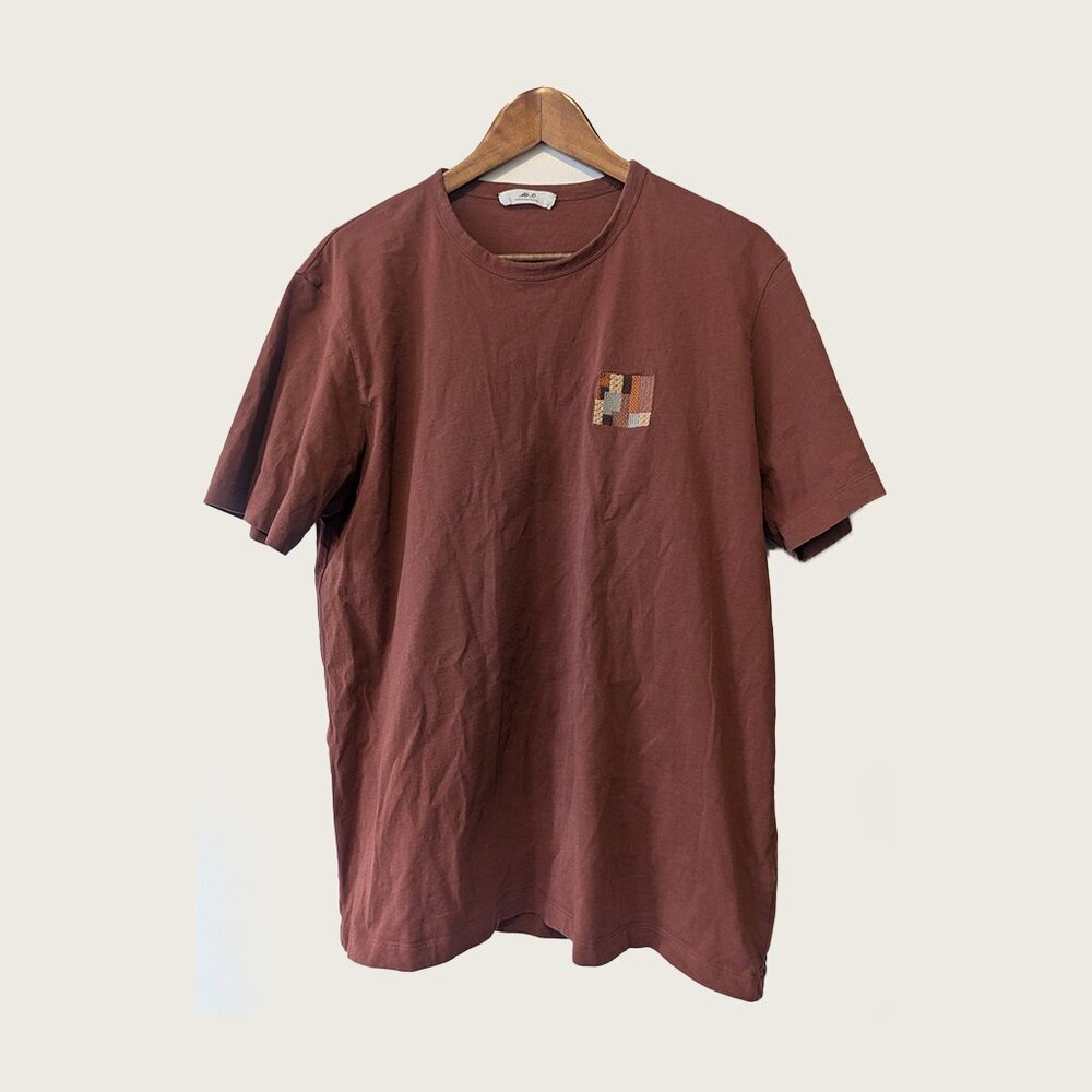 MR P. - Embroidered patch t-shirt - Sz M